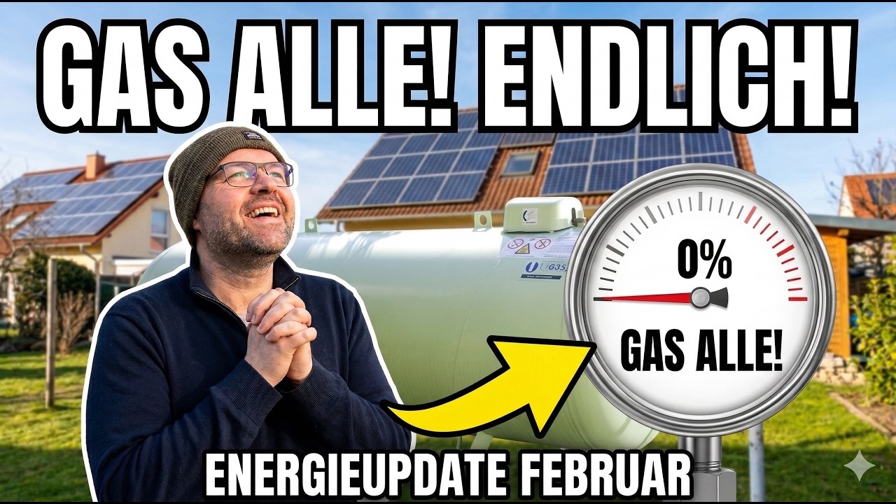 Stromanbieter-Bonus: 250 € erhalten & Gas-Tank leer! Energie Update Februar!