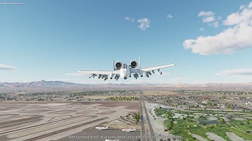 DCS: A-10C - Buzzing the Vegas Strip