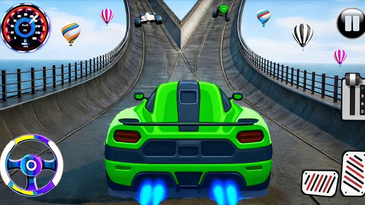 Impossible GT Car Stunt Racing | GT Car Stunt Master 3D | Android Gameplay