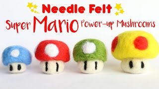 Super Mario Needle Felted Mushrooms screenshot 4