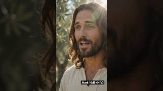 "Why do you call me good?" ✝️ #bibleverse #jesuschrist #usa