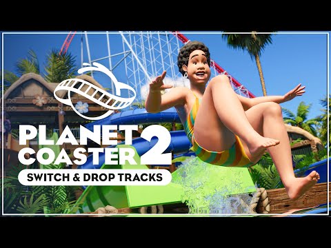 Switch & Drop Track, Turn Table, Dedicated Flume Exit & More | Content Reveal Planet Coaster 2