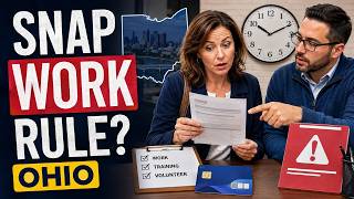 How to check a SNAP work requirement in Ohio