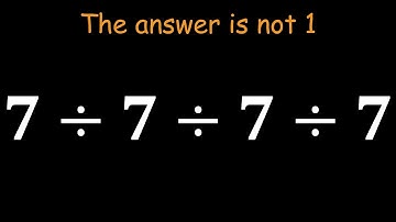 99% of People Get This Division Problem Wrong