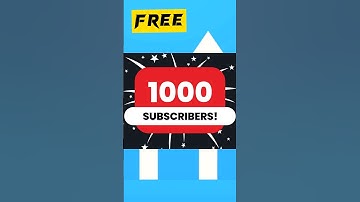 1K Subscribers (Free) 😱 | 1K Subscibers Kaise Kare | 1k subscribers kaise badhaye #ytshorts #shorts
