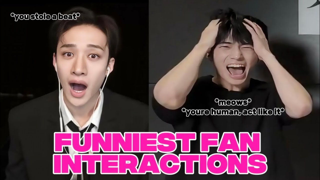 FUNNIEST kpop fan interactions