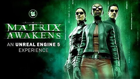 4K PS5 The Matrix Awakens: An Unreal Engine 5 Experience 2023