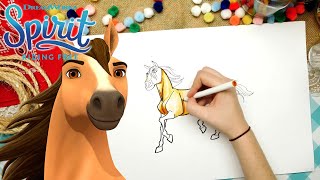 Horse Drawing Tutorial! 🐴 ✍️
