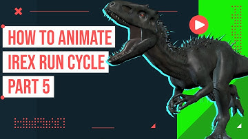 Maya Tutorial: How to Animate a Dinosaur Run Cycle (Part 5 - Animating the Arms)