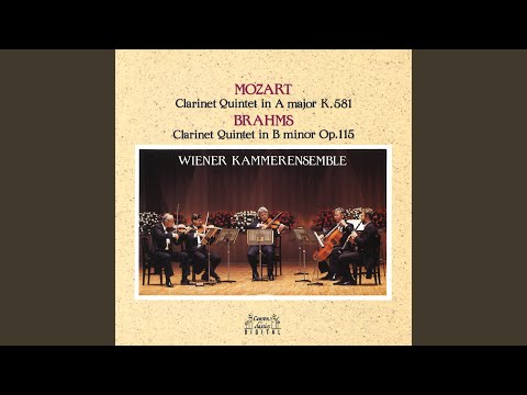 ブラームス:クラリネット五重奏曲 ロ短調 作品115:第3楽章 - YouTube