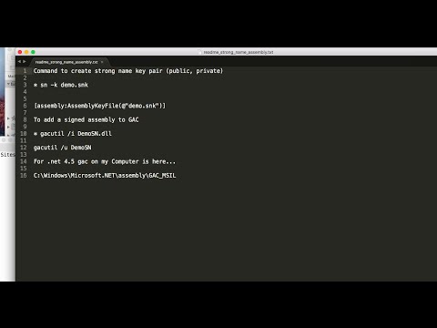 C# Strong name assembly and GAC