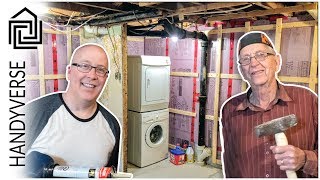 Demolition and Insulation - #LaundryRoomMakeover Part 1 : EP 027