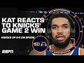 ‘We’re peaking at the right moment’ 🔥 KAT on the Knicks' 2-0 lead in the NBA Finals | SportsCenter