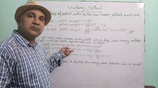 ICSE, Std 7th, Unitary Method (Direct Variation)