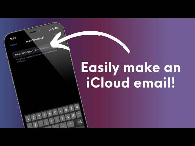 How To Setup iCloud Email On iPhone 