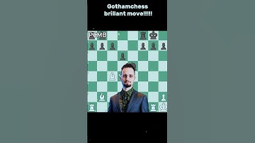 Gothamchess brillant move!!!!! #chessgame #chesstactics #chesscom #brilliantmove #chess #hikaru
