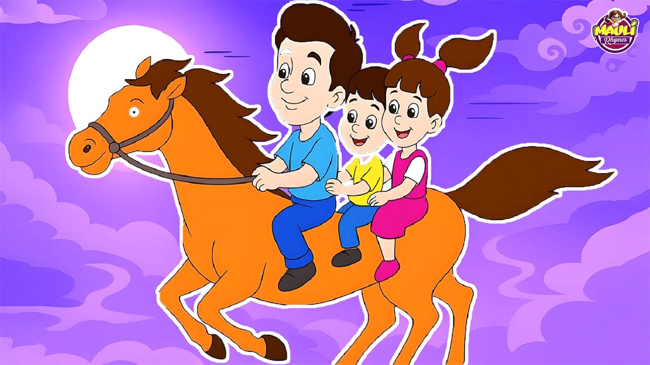 Lakdi Ki Kathi | लकड़ी की काठी | Nursery Rhymes For Kids | Animated Song | 