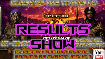 [JUDGES RESULTS] - WHO WON???? - HA-AHMAYAN OR IMMNUWEL HALALWAYAH /////