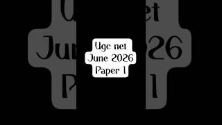 #paper1#ugcnetexam #ugccreator #ugc#ugcnetjune2026 #song#ytshortsindia #ytshorts #ytviral #yt#ugc