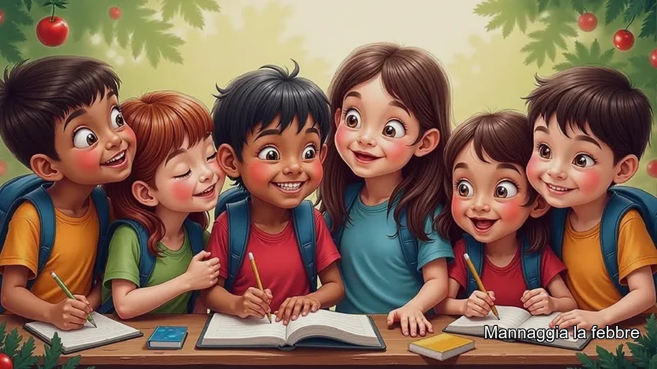 Mannaggia la febbre | Music for growing minds and happy hearts ❤️🧠