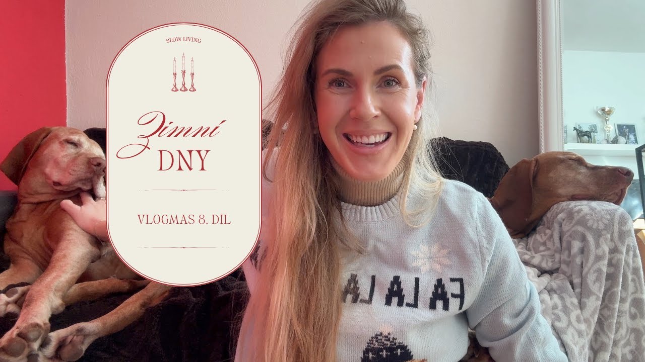 MOJE ZIMNÍ DNY | kdy říkám ANO a kdy NE | Vlogmas 8. díl