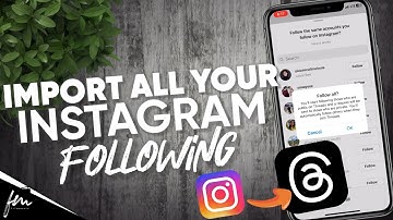 How to import all your Instagram following to Threads