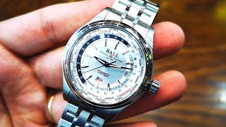 [Khá Bảnh] Ball Trainmaster Worldtimer Chronometer GM2020D-S4CJ-SL | ICS Authentic