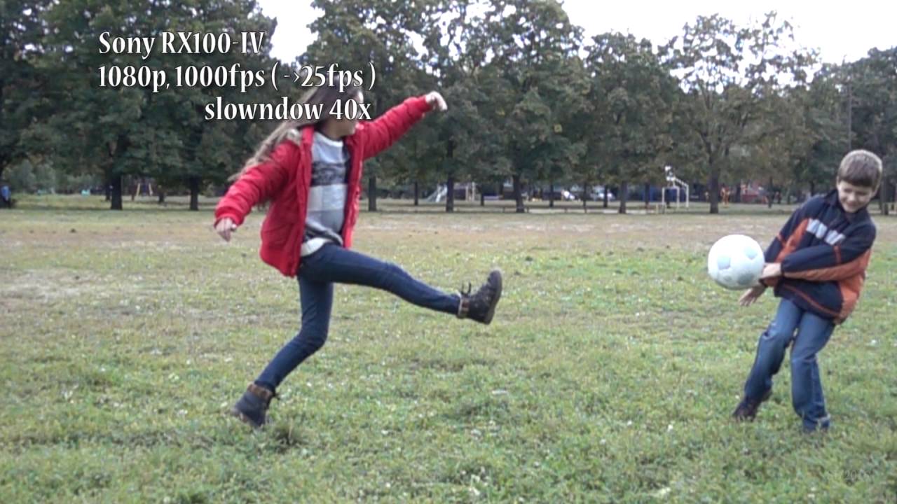 Тест HFR видео режимов фотоаппарата Sony RX100-IV (4)