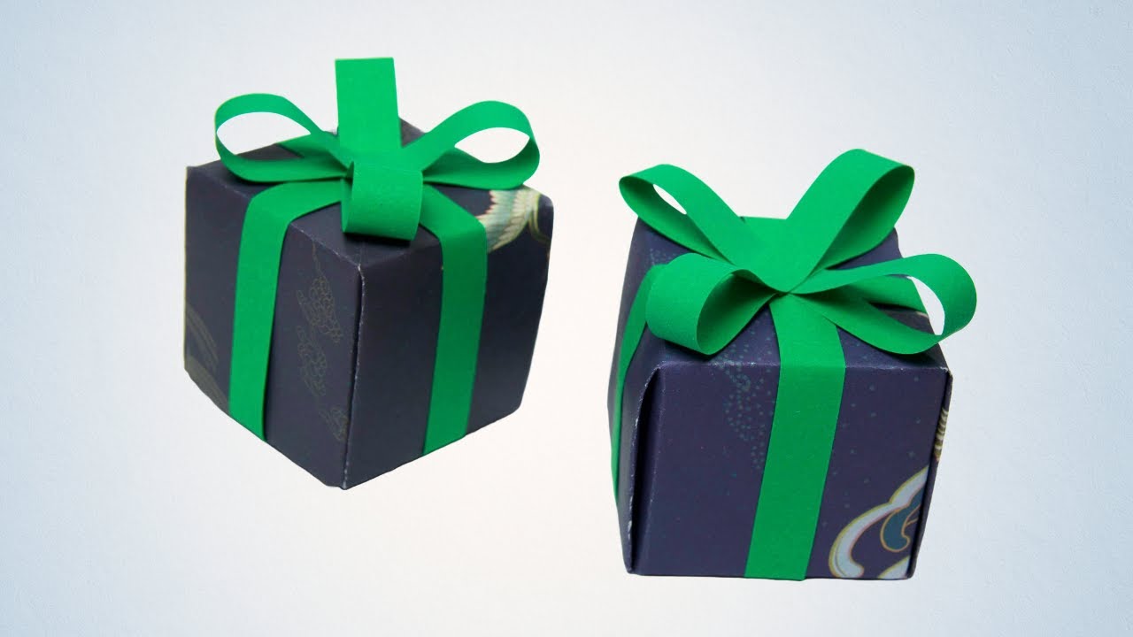 DIY Gift Box | How to make Paper Gift Box at Home - YouTube