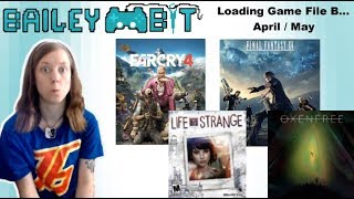 Loading Game File B...! What I played April/May