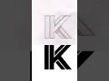 How to create Double K Manogram #logo #ai #art #logodesign #logodesign #affinityphoto #abgraphics#Ai