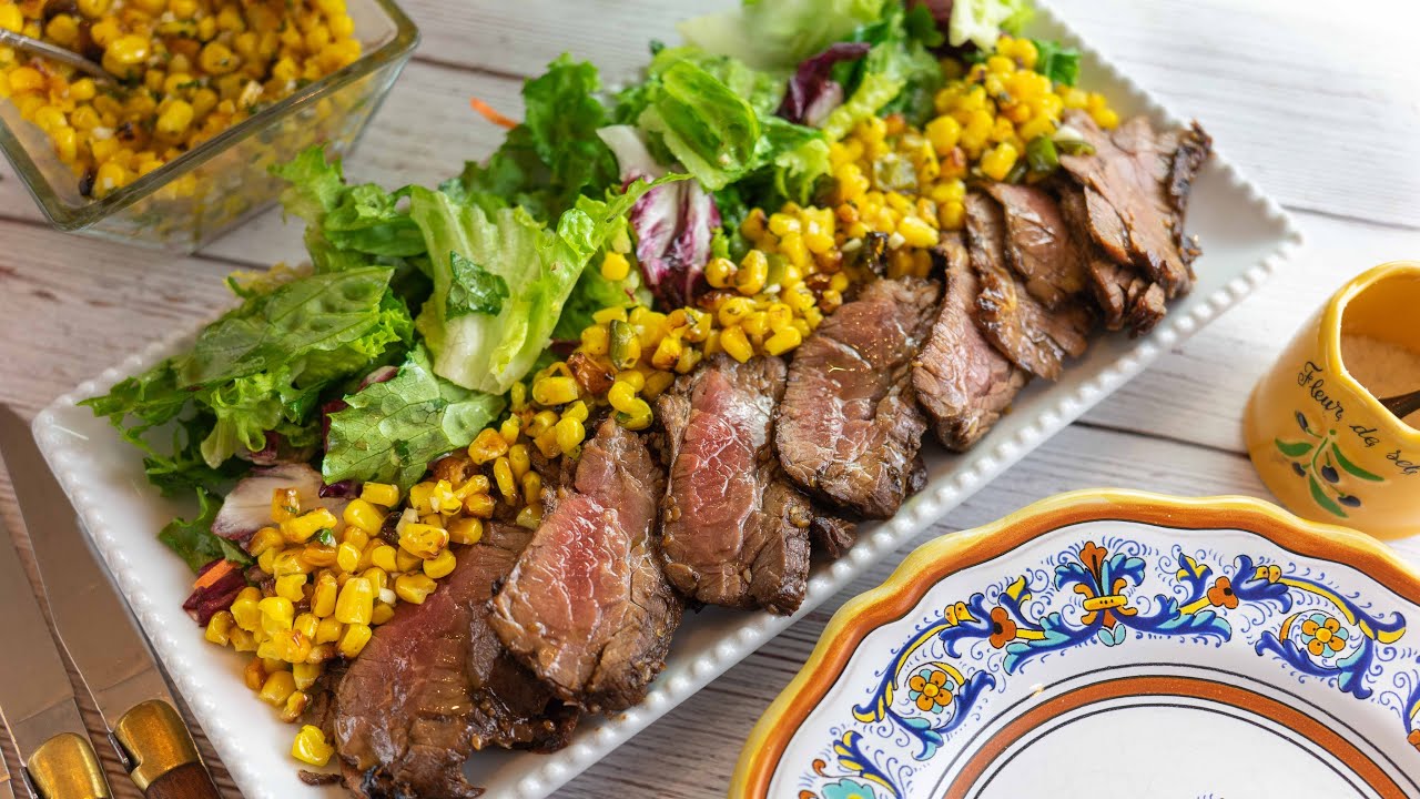 Grilled Skirt Steak Can't Go Wrong when Using the Convection Broil Mode