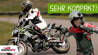 Sehr kompakt! Kawasaki Z125 Bestzeit auf der 1000PS Teststrecke