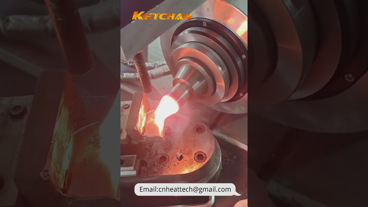 Stainless Steel Tube Induction Heating Pointing Process 