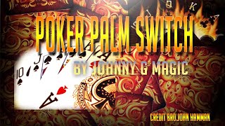 Poker Palm Switch - Card Magic, Magic, Sleight Of Hand