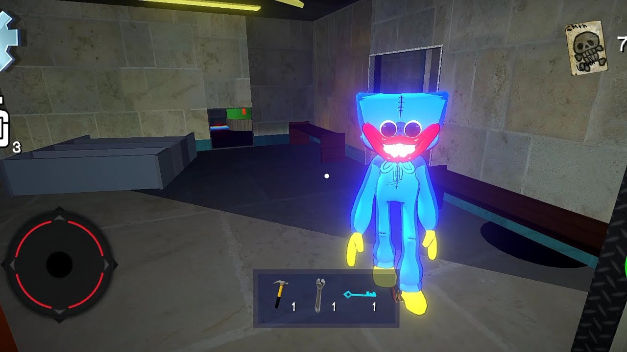 Huggy Wuggy Horror escape | footages game | mobile gameplay