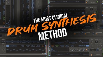 The Most Clinical Way to Synthesize Drum/Percussion Sounds from Scratch