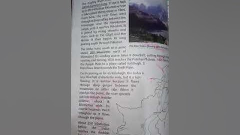IV - S.ST - Lesson 5: River Indus (Pg:16)