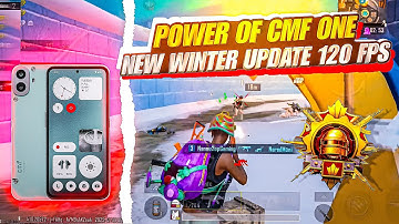 CMF PHONE 1 BGMI TEST 120 FPS 🔱🔥 SMOOTH GRAPHICS SETTINGS WITH FPS METER FULL REVIEW 🔥 
