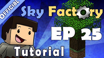 Minecraft Sky Factory Official Tutorial 25 - Transmit Power Wirelessly!