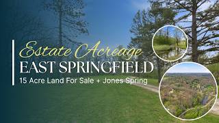 15 Acres in Springfield MO ✨ Creek, Private Lake & Prime Building Sites!