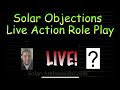 Group solar objections live action role play