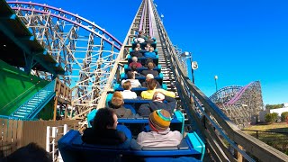 IRON GWAZI Back Row Ride POV  Busch Gardens Tampa