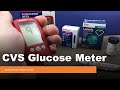 Cvs glucose meter instructions how to use
