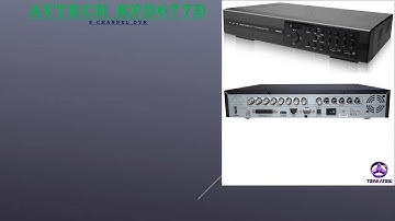 AVTECH KPD677D 8 Channel DVR