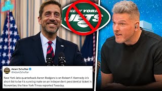 Aaron Rodgers Hasn't Turned Down Offer To Be Vice President... Seriously | Pat McAfee Reacts
