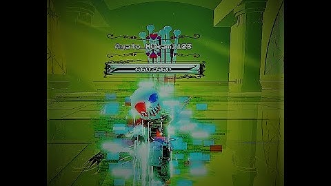 Undertale Timeline Collapse : Fatal Error Sans Showcase