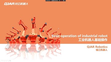 industrial robot operation training 01