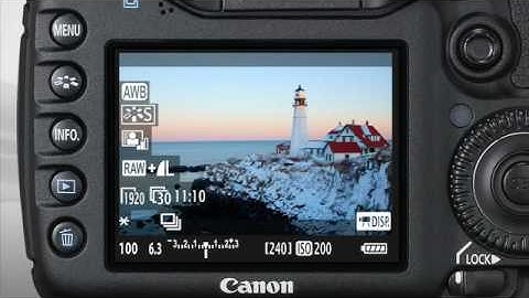 Canon EOS 7D - Movie Mode Displays and Settings 12/16