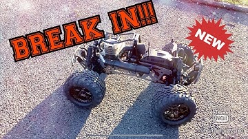 HPI Savage X 4.6 BREAK IN!!!